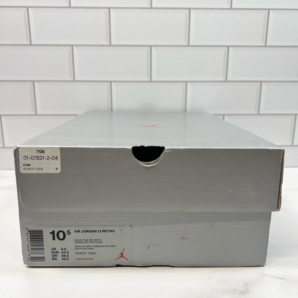 Nike Retro Air Jordan Bred Breds Red Black 13s 13 Mens Men - Picture 7 of 7